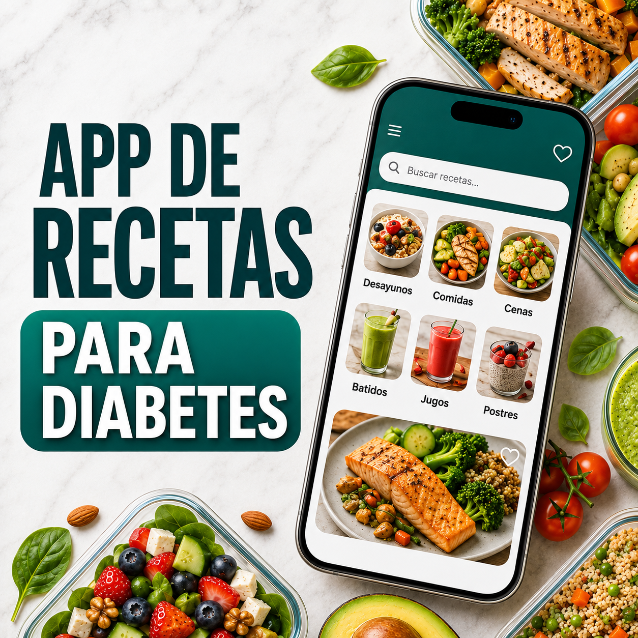 Aplicación Cocina para Diabéticos
